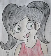 dress kid little looking_at_viewer maya meta:general_fanart pigtails sketch sticking_tongue_out young // 2696x2952 // 3.1MB