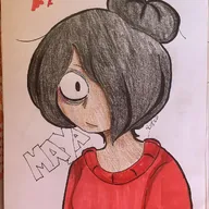 drawing looking_at_viewer maya meta:general_fanart panzeta_(artist) // 1080x1080 // 229KB