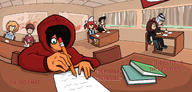 classroom fisheye_(drawfag) goof maya rens sjef stan tryn wiel // 2691x1290 // 879KB