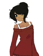 looking_away maya meta:general_fanart sad standing tall xitter // 417x534 // 22KB