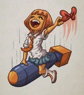 artist:giopotatoes bomb meta:general_fanart missile mymy tagme // 2387x2687 // 820KB