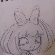 artist:kate bow happy looking_down meta:general_fanart mymy smiling // 2448x2436 // 766KB