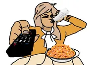 coco drinking holding_object meta:rijkskunst plate remote snack soylent // 501x344 // 53KB