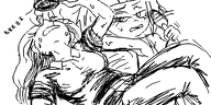 artist:oekakigod coco fan freckles meta:rijkskunst mymy oekaki sweating // 500x250 // 55KB
