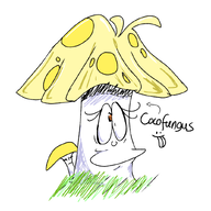 Artist:cheeserjin coco coco_mushroom goofy meta:general_fanart mushroom silly // 835x833 // 248KB