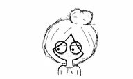 black_and_white bored looking_down maya meta:general_fanart sketch // 1600x960 // 117KB