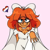 artist:marl_gravel aue marriage meta:general_fanart mymy wedding_dress wedding_ring // 2048x2048 // 210KB