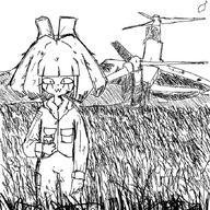 artist:Lem0rmon grim_(artstyle) helicopter it's_pilking_time mymy oekaki tnd // 680x680 // 508KB