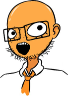 glasses looking_right meta:ias meta:rijkskunst mymy open_mouth soyface stubble unknown_artist white_background white_void // 340x475 // 103KB