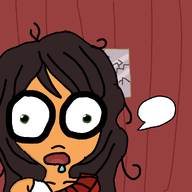 broken_mirror brown_eyes drool drooling green_eyes maya meta:general_fanart mirror text_bubble undershirt unknown_artist wifebeater // 1000x1000 // 83KB