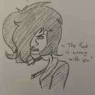 adam alternate_hairstyle alternate_outfit meta:general_fanart traditional_media // 820x822 // 193KB