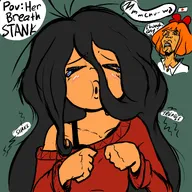 artist:lildrawingboy aue dialogue flag:japan japanese_flag maya meta:general_fanart mymy niggerwiggle onomatopoeia stinky tears text // 2048x2048 // 387KB