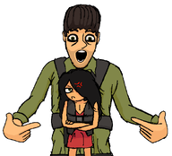 angry arm body child ear excited frown green_eyes hand looking_at_you maya ongezellig open_mouth pointing ravi_(ongezellig) shading soyjak stubble suspenders variant:shirtjak // 618x559 // 46KB