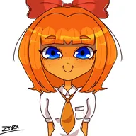 drawing looking_at_viewer meta:general_fanart mymy niggerwiggle smiling zorinhakekk_(artist) // 1280x1280 // 150KB