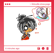 ack beard black_hair blush daydreaming facial_hair floppy_disk floppy_disk_icon glasses hair_bun hair_over_eye hair_over_eye_(coco) headphone looking_up maya mustache noose save_icon straw_page text thought_bubble trash trash_bin trash_bin_icon trash_can trash_can_icon trash_icon troon unknown_artist white_void // 1883x1844 // 702KB