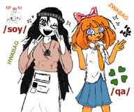 soy 4chan anime beanie blue_eyes coomer_artstyle doctor dr_soyberg drawing dutch_east_india_company female he_will_always_be_a_gem mymy oc ongezellig qa_(4chan) soy soyjak_party soylent soylent_bottle tongue_out variant:a24_slowburn_soyjak variant:soytan ZWABAG // 680x571 // 277KB
