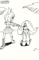 angry artist:brim black_and_white desert execution grim_(artstyle) gun live_leak meta:general_fanart mymy niggerwiggle outside vera // 621x956 // 23KB