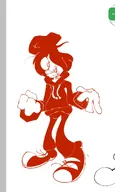 goofy maya meta:general_fanart nervous wip work_in_progress // 641x1069 // 158KB