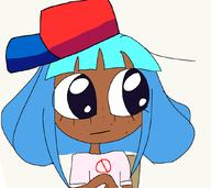 blue_hair Boyfriend fnf hat variant:soymy // 855x762 // 39KB