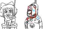 'p ack! artist:oekakigod binky blood color emoji hanging map_flag meta:rijkskunst mymy nazi_flag niggerwiggle oekaki pedophile text trans_flag variant:agugu // 500x250 // 47KB