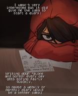 drawing maya mayamail_(comic) meta:general_fanart writing // 1640x2001 // 1.3MB
