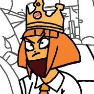 airplane burger_king burger_king_crown crown hat inside_airplane inside_areoplane meme meta:general_fanart mymy orange_hair tie unknown_artist // 348x348 // 28KB