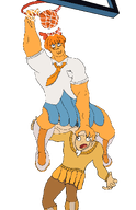 basketball coco derp_eyes meta:general_fanart muscular mymy smiling traced transparent_background // 776x1200 // 154KB