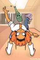 artist:Meowzellig bottle bottle_of_sodapop classroom mymy school vera // 720x1079 // 84KB