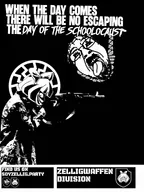 ack ack! black_and_white bow chudwheel english_text freckles glasses gun mymy niggerwiggle noose patch patches schoolocaust_mention smile sonnenrad soyzellig.party soyzellig_party sunwheel text troon weapon zelligwaffen // 1536x2048 // 210KB