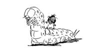 artist:oekakigod binky caterpillar margerald maya meta:rijkskunst oekaki subvariant:mayagugu // 500x250 // 25KB
