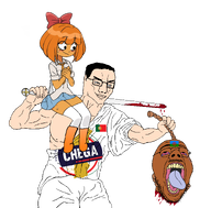 beheading buff chega CHEGA! CHEGA_(namearyan) dutch_east_india_company flag:portugal flag:roma gypsy hanging mymy ongezellig shitskin sword transparent_background variant:chudjak variant:isaac white_skin zellig // 2497x2462 // 1.1MB