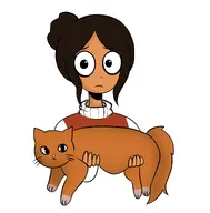 :( black_hair holding holding_animal maya Noga soei_is_a_slf white_void young_Maya // 1924x1957 // 226KB
