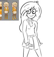 animated artist:cam artist:unknown coco dancing gif meta:general_fanart reference_sheet smiling // 475x500 // 367KB