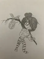 bag drawing frown looking_at_viewer maya meme meta:general_fanart sketch stick // 4032x3024 // 3.1MB