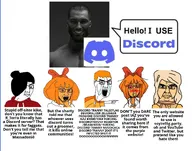 'toss bait coco concerned crying discord gigachad looking_at_viewer mad massadonie maya milktag_(minor) mymy pointing r_terra seethe sharty variant:chudjak variant:soyak // 2048x1606 // 419KB