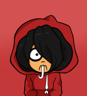 artist:spontaneous black_hair chewing_on_clothes fidgeting green_eyes hair_covering_eye hair_over_eye hair_over_eye_(maya) hand_in_kangaroo_pocket hand_in_kangaroo_pockets hand_in_pocket hand_in_pockets hands_in_kangaroo_pocket hands_in_kangaroo_pockets hands_in_pocket hands_in_pockets hood_up hoodie kangaroo_pockect looking_at_viewer maya meta:general_fanart no_hands_shown noming_on_hoodie_strings oral_fixation pocket // 1900x2100 // 1.6MB