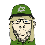 artist:rot blonde_hair blue_eyes clothes glasses hair helmet jew meta:ias mustache naz open_mouth smile soyjak star_of_david stubble transparent_background variant:nojak white_skin Yana yellow_hair // 600x600 // 15KB