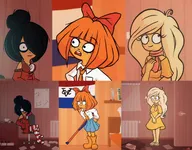 bbwtag coco maya mymy niggerwiggle trio // 1800x1405 // 881KB