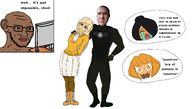 artist:unknown brenton_tarrant brown chud chudwheel coco computer crying emoji fire mad maya milktag_(minor) mymy shitskin smiling uniform unknown variant:soyak // 3254x1849 // 1.9MB