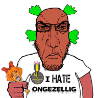 2soyjaks 4chan angry anime anti_ongezellig badge bloodshot_eyes bowtie clothes crunch crying female fist glasses green_hair hair hand holding_object i_hate merge murder mymy ongezellig open_mouth orange_hair orange_skin punisher_face red_face red_skin soyjak soyjak_party stubble subvariant:science_lover text tongue tshirt variant:gapejak variant:markiplier_soyjak yellow_teeth yotsoyba // 1000x1000 // 214KB