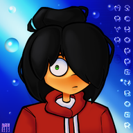 green_eyes hoodie looking_at_viewer maya meta:general_fanart neutral // 1280x1280 // 719KB