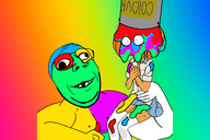 colorjak deformed meta:ias mymy rainbow variant:gapejak variant:gapejak_and_mymy // 2283x1521 // 1019KB