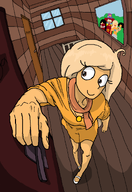 coco comic door fisheye_(drawfag) meta:rijkskunst text // 1387x2012 // 491KB