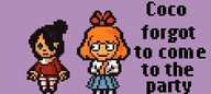 coco maya meta:general_fanart milktag_(beta) pixel_art tagme unknown_artist // 590x265 // 3.8KB