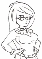 coco hands_on_hips meta:general_fanart sketch tagme unknown_artist // 614x856 // 77KB