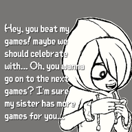 artist:brim looking_at_viewer maya meta:general_fanart parody warioware // 974x975 // 145KB