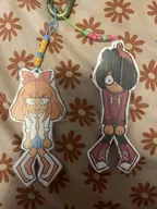 bead beads black_hair boot bow flower freckles hoodie maya meta:general_fanart mymy open_mouth orange_hair photo shoe shoes skirt tie unknown_artist // 3024x4032 // 4.2MB