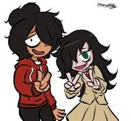 artist:hierbadekato crossover maya meta:general_fanart tagme tomoko_kuroki // 904x835 // 82KB