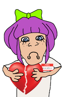 alt_color broken heart holding_heart holding_object meta:ias mymy nametag purple_hair sad variant:feral // 676x1021 // 207KB