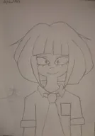 artist:mazutNRS meta:general_fanart mymy pencil_(medium) tagme tie windmill // 2497x3574 // 1.6MB